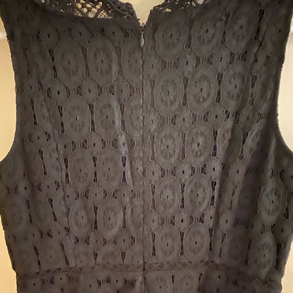 LOFT black lace dress - Picture 4 of 7